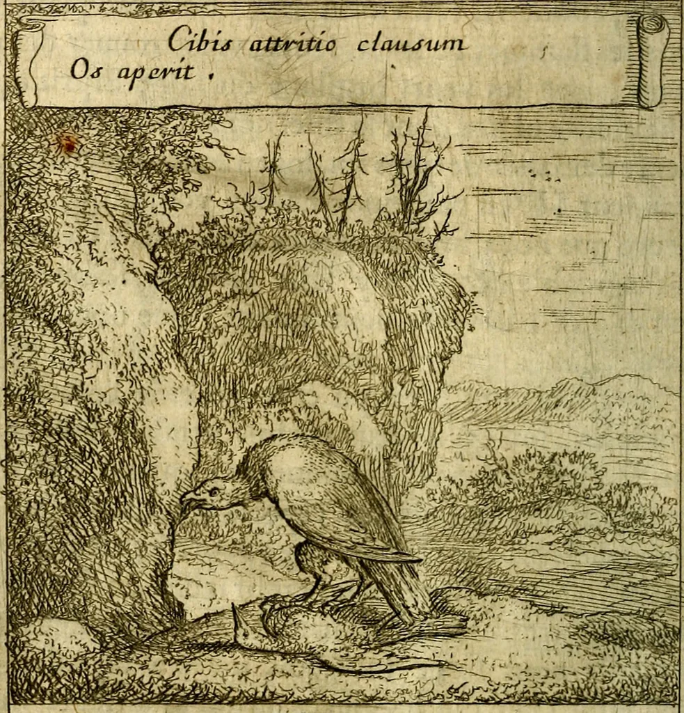 An illustration from Emblemes sacrez svr le tres-saint et tresadorable sacrement de l'evcharistie, 1667, leaf 101