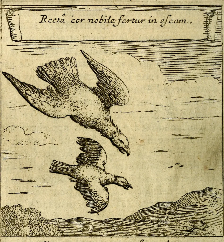An illustration from Emblemes sacrez svr le tres-saint et tresadorable sacrement de l'evcharistie, 1667, leaf 111