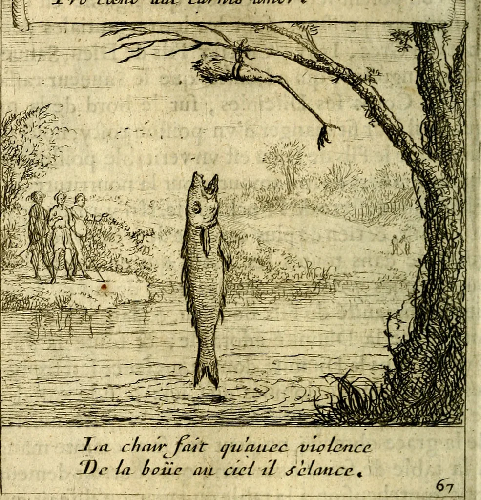 An illustration from Emblemes sacrez svr le tres-saint et tresadorable sacrement de l'evcharistie, 1667, leaf 153
