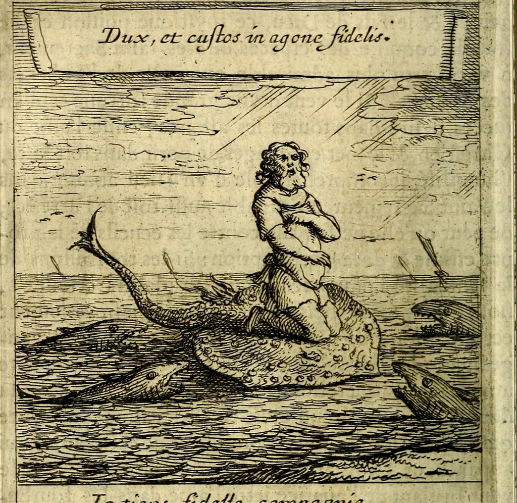 An illustration from Emblemes sacrez svr le tres-saint et tresadorable sacrement de l'evcharistie, 1667, leaf 157