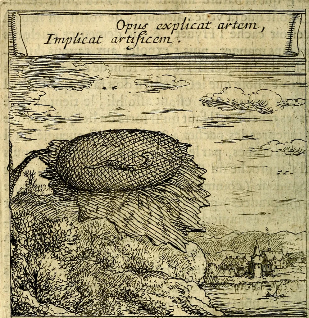 An illustration from Emblemes sacrez svr le tres-saint et tresadorable sacrement de l'evcharistie, 1667, leaf 173