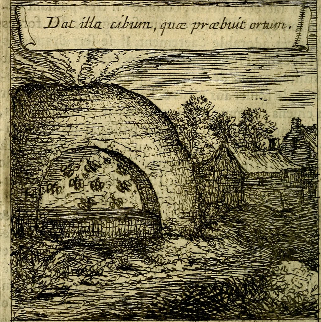 An illustration from Emblemes sacrez svr le tres-saint et tresadorable sacrement de l'evcharistie, 1667, leaf 177