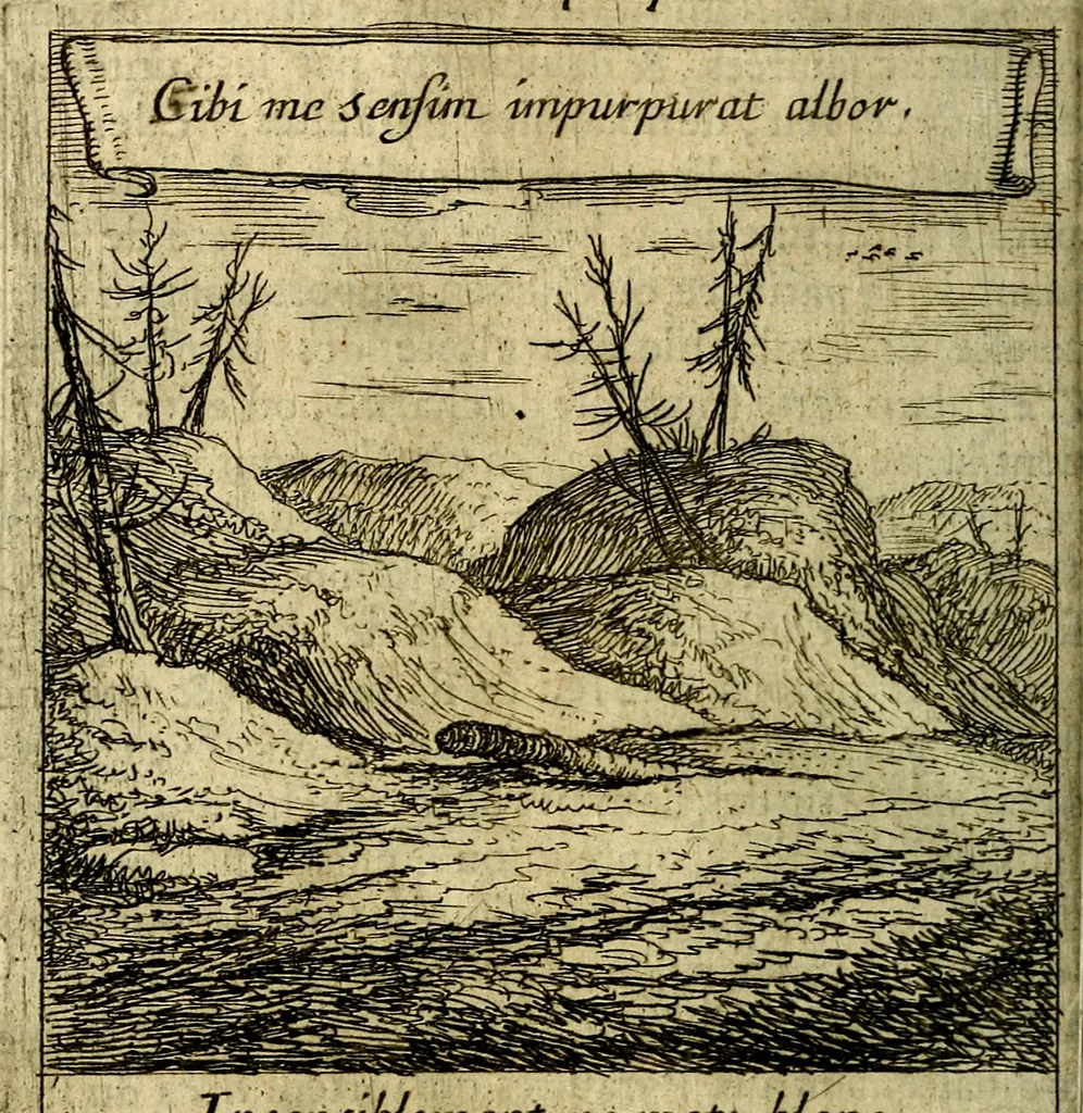An illustration from Emblemes sacrez svr le tres-saint et tresadorable sacrement de l'evcharistie, 1667, leaf 179