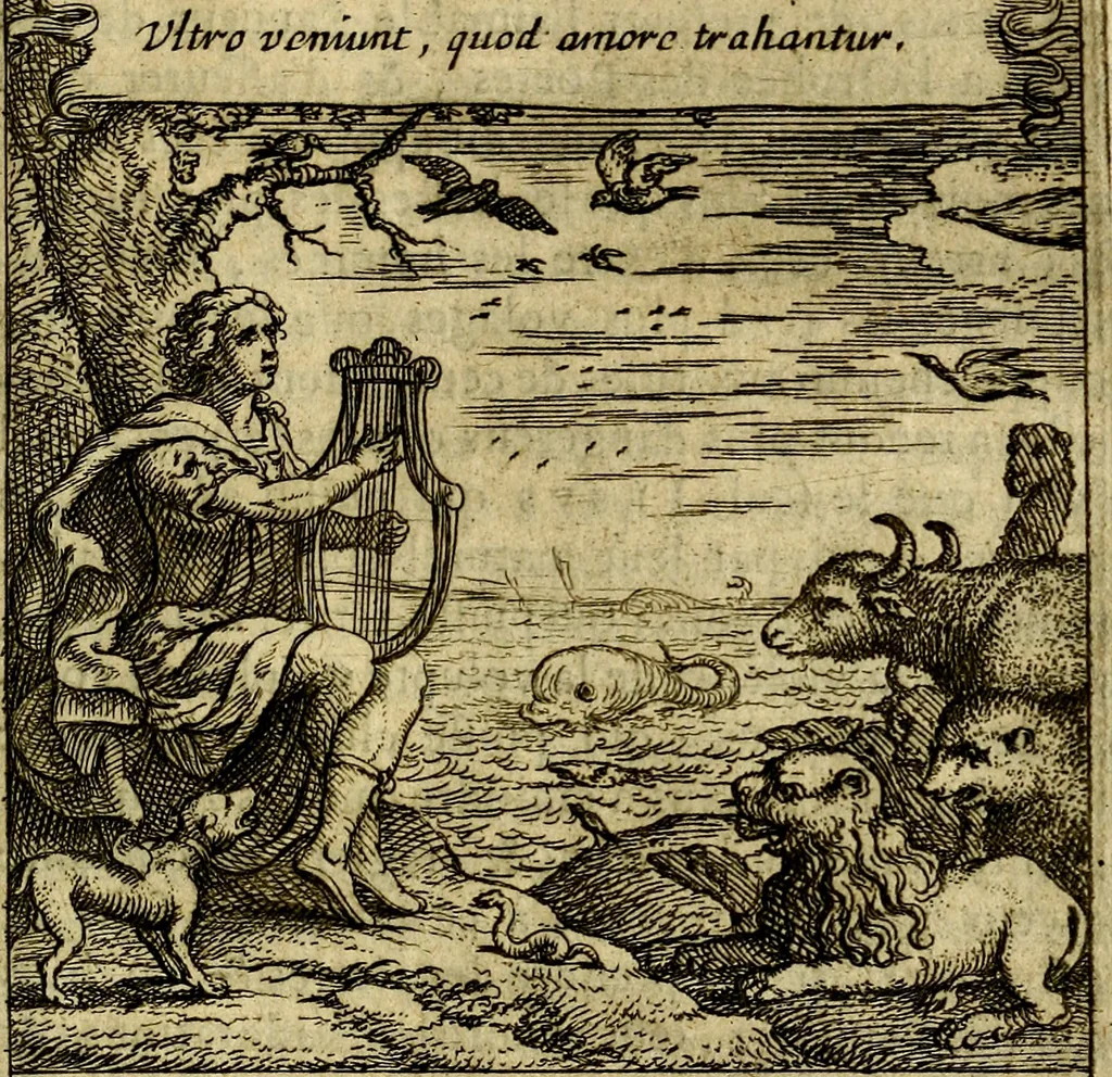 An illustration from Emblemes sacrez svr le tres-saint et tresadorable sacrement de l'evcharistie, 1667, leaf 18