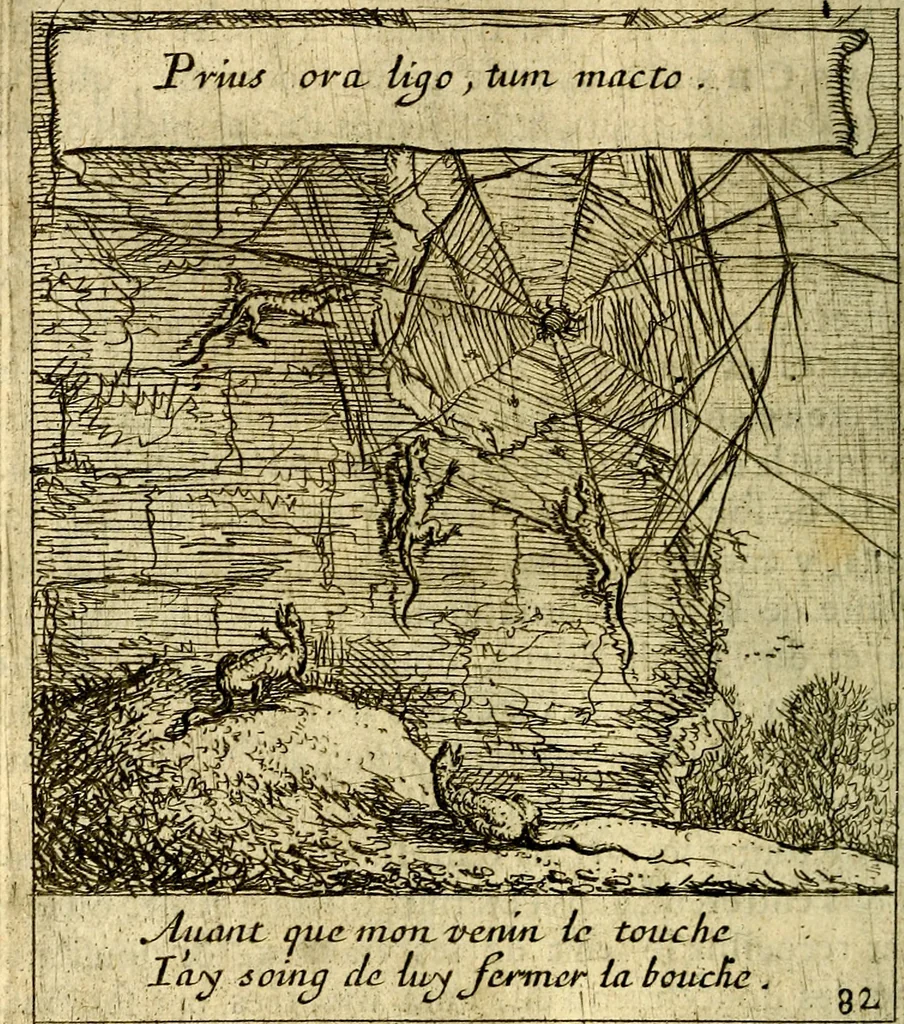 An illustration from Emblemes sacrez svr le tres-saint et tresadorable sacrement de l'evcharistie, 1667, leaf 183