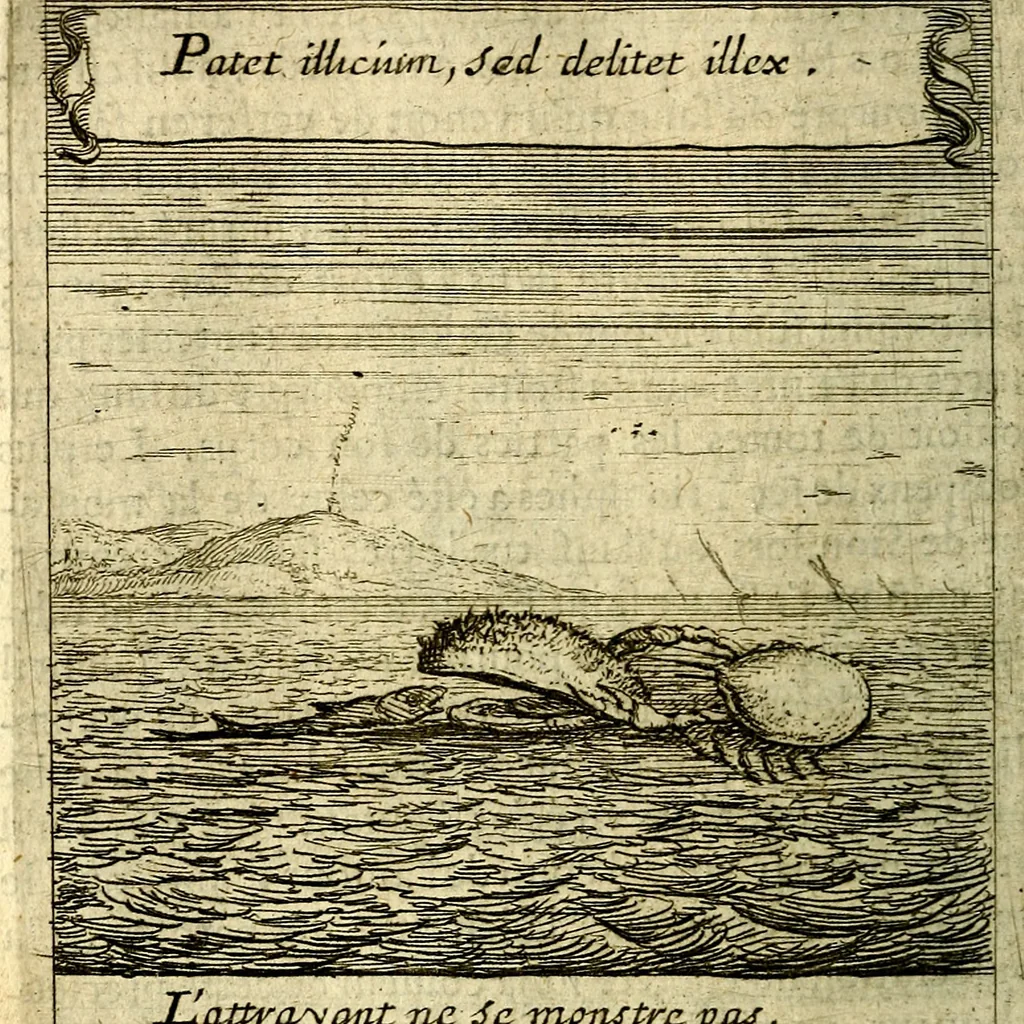 An illustration from Emblemes sacrez svr le tres-saint et tresadorable sacrement de l'evcharistie, 1667, leaf 189
