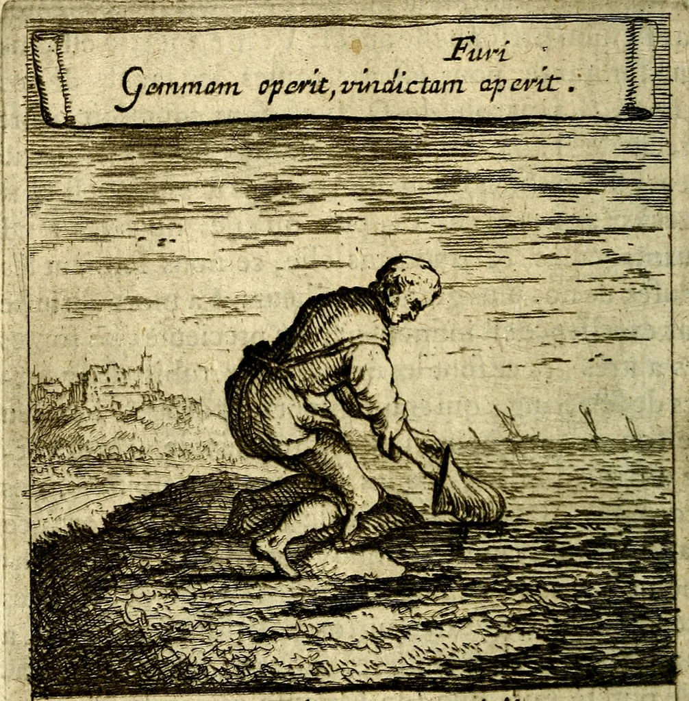 An illustration from Emblemes sacrez svr le tres-saint et tresadorable sacrement de l'evcharistie, 1667, leaf 193