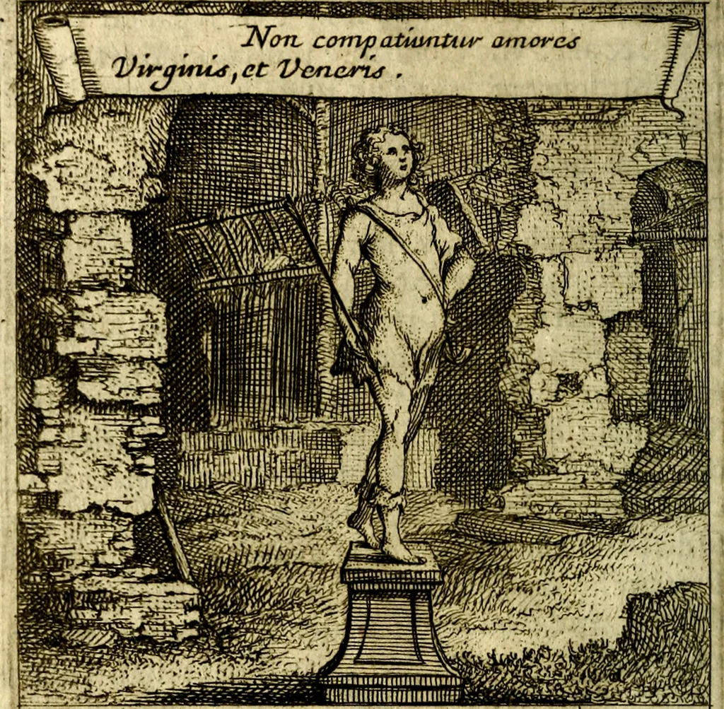 An illustration from Emblemes sacrez svr le tres-saint et tresadorable sacrement de l'evcharistie, 1667, leaf 37