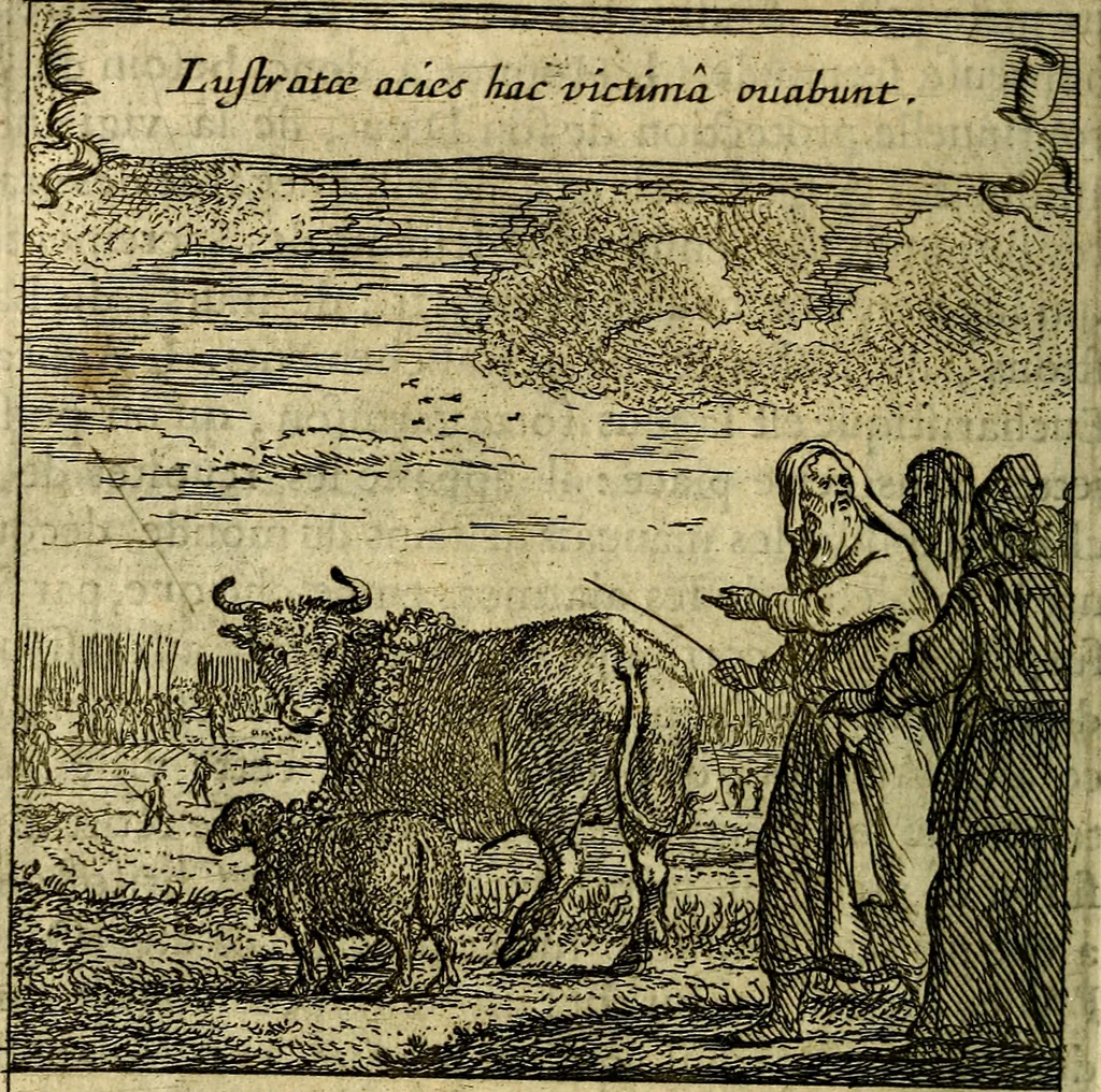 An illustration from Emblemes sacrez svr le tres-saint et tresadorable sacrement de l'evcharistie, 1667, leaf 57