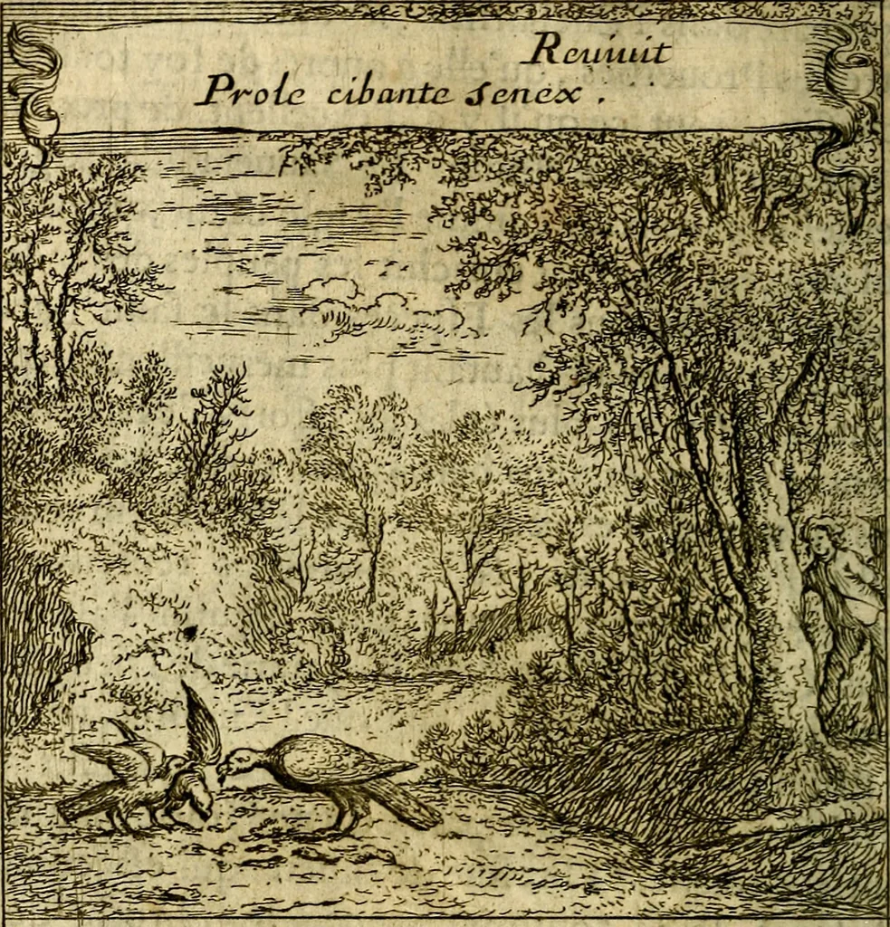 An illustration from Emblemes sacrez svr le tres-saint et tresadorable sacrement de l'evcharistie, 1667, leaf 67