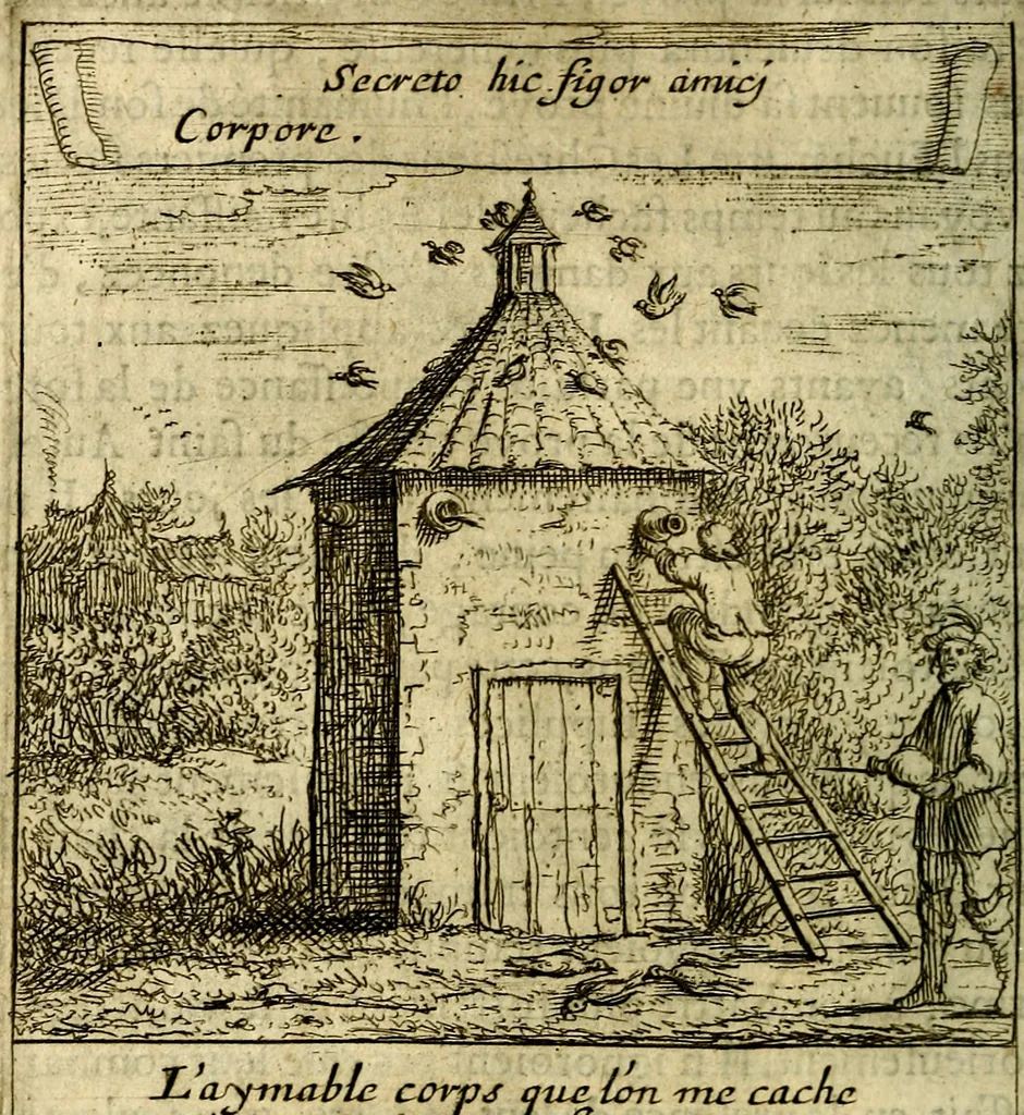 An illustration from Emblemes sacrez svr le tres-saint et tresadorable sacrement de l'evcharistie, 1667, leaf 73