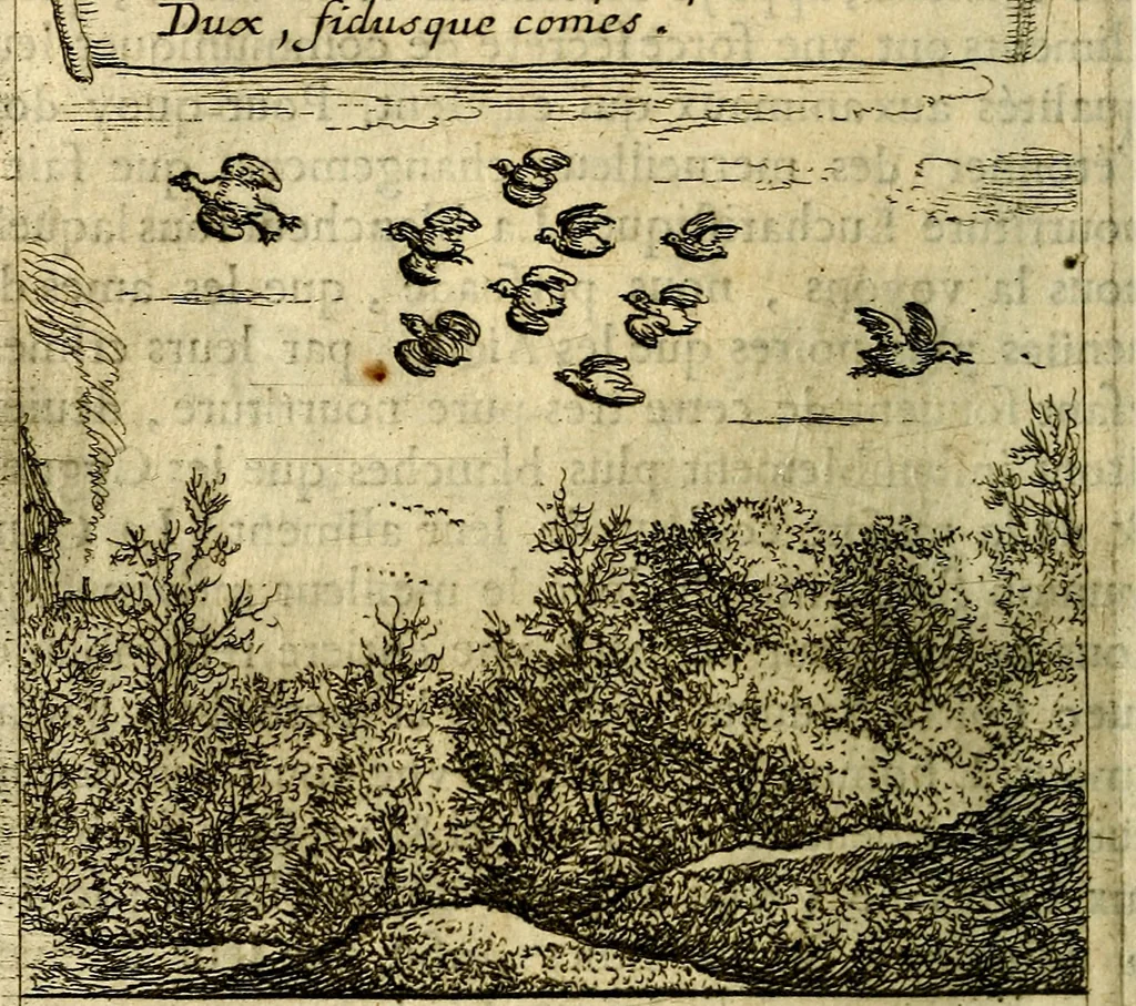 An illustration from Emblemes sacrez svr le tres-saint et tresadorable sacrement de l'evcharistie, 1667, leaf 91