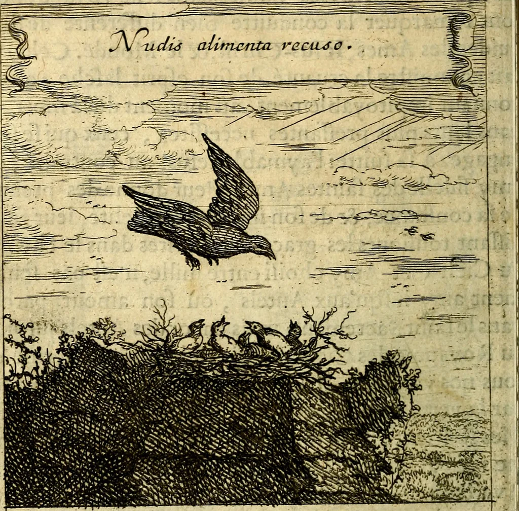 An illustration from Emblemes sacrez svr le tres-saint et tresadorable sacrement de l'evcharistie, 1667, leaf 93