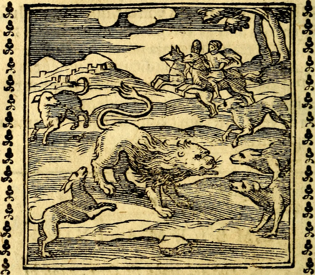 An illustration from Emblemi. Dal latino nel vulgare italiano ridotti, contenenti il fiore et la sostanza de' più scelti scrittori & delle più celebri discipline dell'vniuerso, ripieni di ottimi consigli & saluteuoli documenti, per l'vso ciuile et morale della vita humana, 1626, leaf 101
