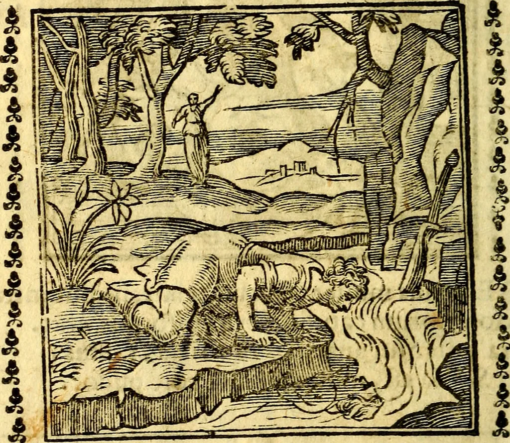 An illustration from Emblemi. Dal latino nel vulgare italiano ridotti, contenenti il fiore et la sostanza de' più scelti scrittori & delle più celebri discipline dell'vniuerso, ripieni di ottimi consigli & saluteuoli documenti, per l'vso ciuile et morale della vita humana, 1626, leaf 109