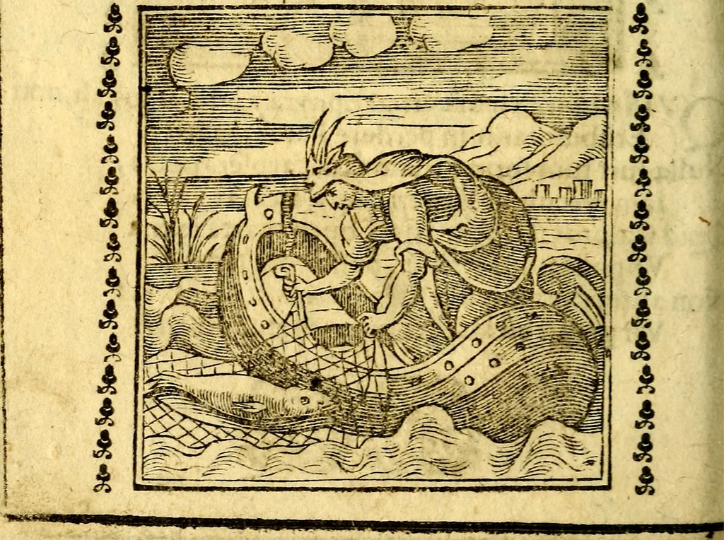 An illustration from Emblemi. Dal latino nel vulgare italiano ridotti, contenenti il fiore et la sostanza de' più scelti scrittori & delle più celebri discipline dell'vniuerso, ripieni di ottimi consigli & saluteuoli documenti, per l'vso ciuile et morale della vita humana, 1626, leaf 117