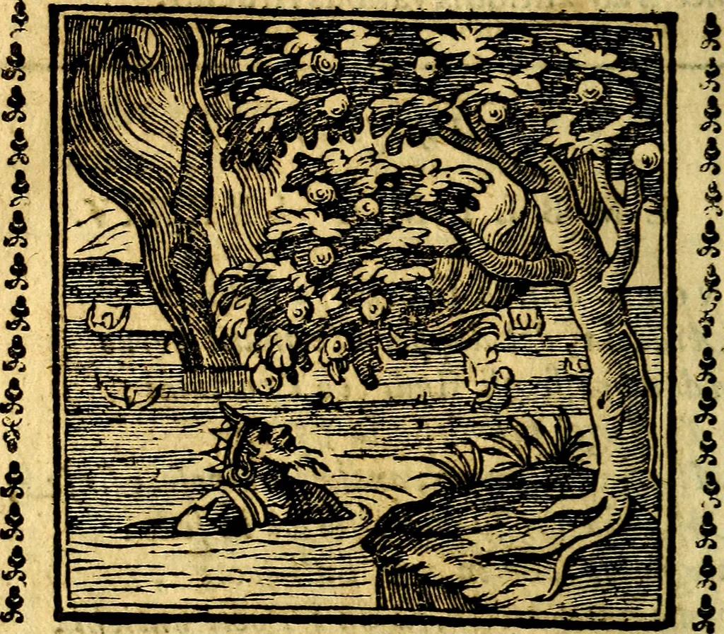 An illustration from Emblemi. Dal latino nel vulgare italiano ridotti, contenenti il fiore et la sostanza de' più scelti scrittori & delle più celebri discipline dell'vniuerso, ripieni di ottimi consigli & saluteuoli documenti, per l'vso ciuile et morale della vita humana, 1626, leaf 131