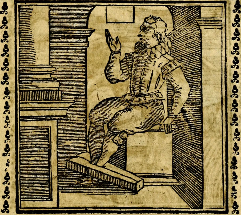 An illustration from Emblemi. Dal latino nel vulgare italiano ridotti, contenenti il fiore et la sostanza de' più scelti scrittori & delle più celebri discipline dell'vniuerso, ripieni di ottimi consigli & saluteuoli documenti, per l'vso ciuile et morale della vita humana, 1626, leaf 134