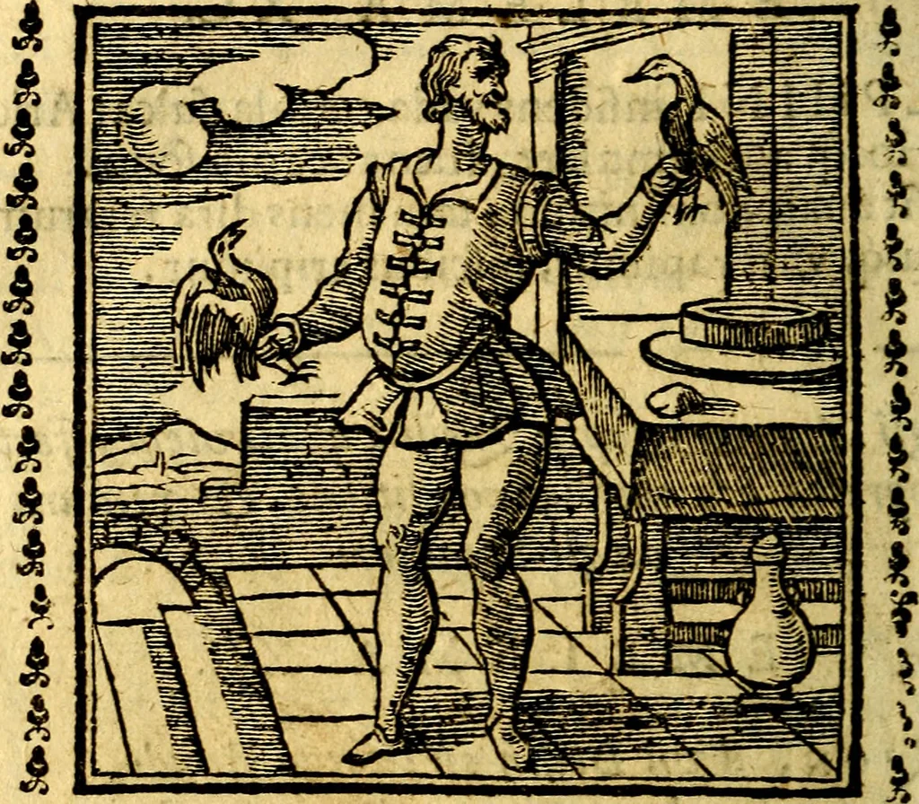 An illustration from Emblemi. Dal latino nel vulgare italiano ridotti, contenenti il fiore et la sostanza de' più scelti scrittori & delle più celebri discipline dell'vniuerso, ripieni di ottimi consigli & saluteuoli documenti, per l'vso ciuile et morale della vita humana, 1626, leaf 139