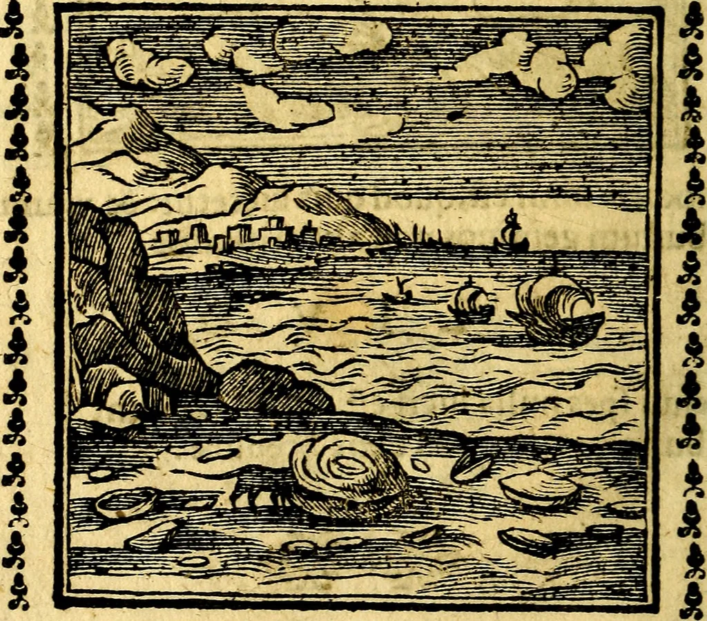 An illustration from Emblemi. Dal latino nel vulgare italiano ridotti, contenenti il fiore et la sostanza de' più scelti scrittori & delle più celebri discipline dell'vniuerso, ripieni di ottimi consigli & saluteuoli documenti, per l'vso ciuile et morale della vita humana, 1626, leaf 145