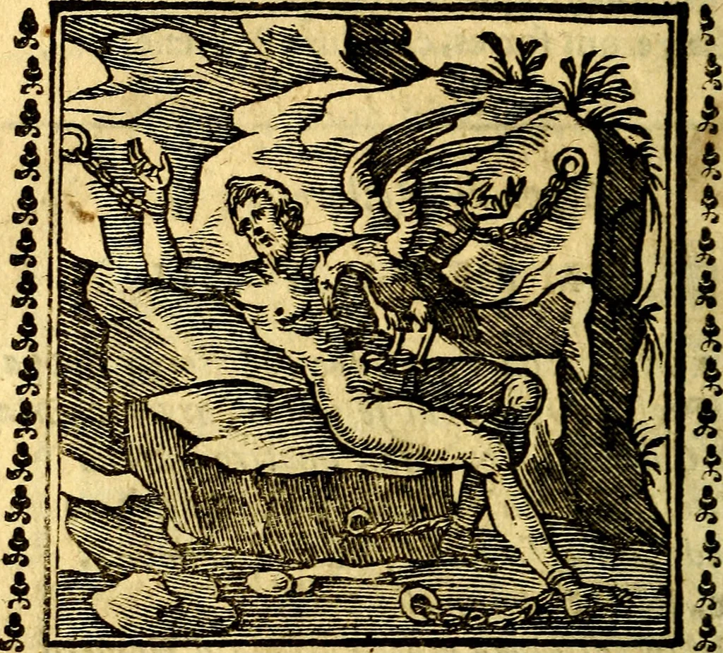 An illustration from Emblemi. Dal latino nel vulgare italiano ridotti, contenenti il fiore et la sostanza de' più scelti scrittori & delle più celebri discipline dell'vniuerso, ripieni di ottimi consigli & saluteuoli documenti, per l'vso ciuile et morale della vita humana, 1626, leaf 159