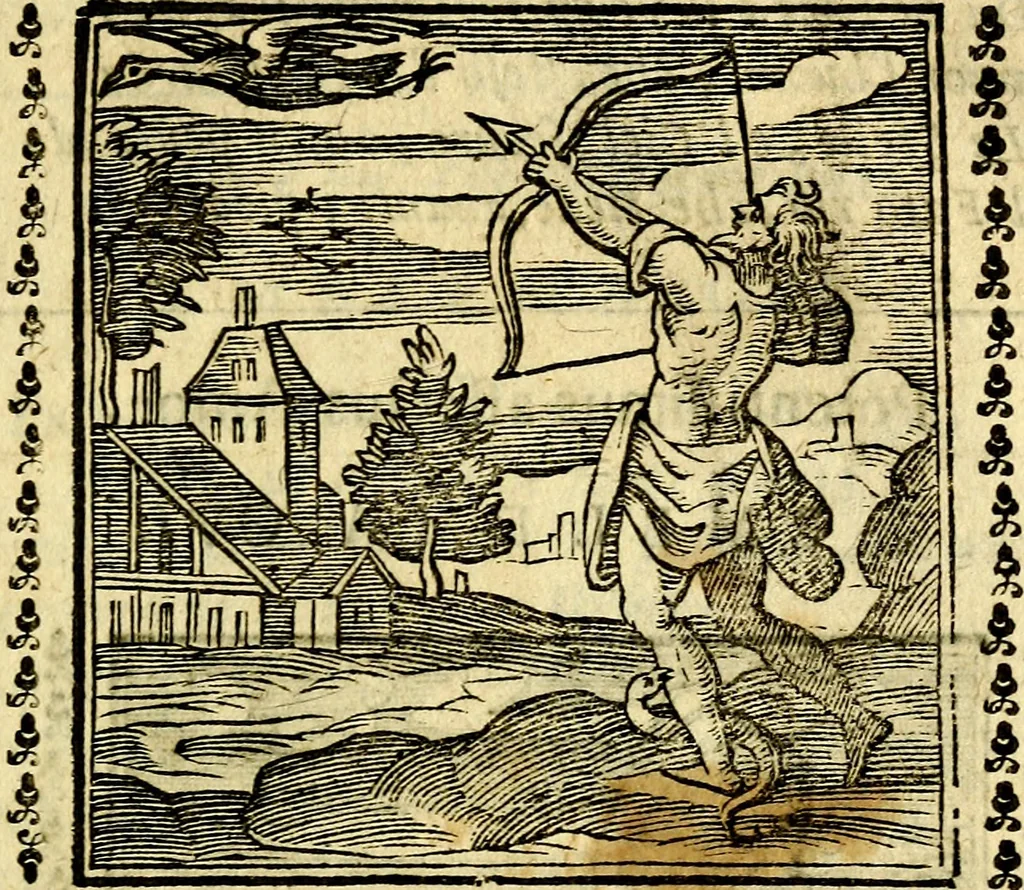 An illustration from Emblemi. Dal latino nel vulgare italiano ridotti, contenenti il fiore et la sostanza de' più scelti scrittori & delle più celebri discipline dell'vniuerso, ripieni di ottimi consigli & saluteuoli documenti, per l'vso ciuile et morale della vita humana, 1626, leaf 162