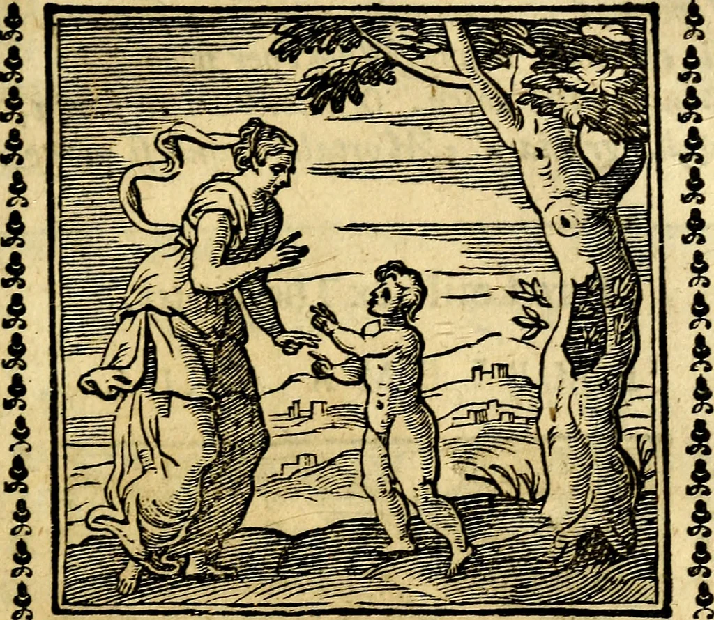 An illustration from Emblemi. Dal latino nel vulgare italiano ridotti, contenenti il fiore et la sostanza de' più scelti scrittori & delle più celebri discipline dell'vniuerso, ripieni di ottimi consigli & saluteuoli documenti, per l'vso ciuile et morale della vita humana, 1626, leaf 172