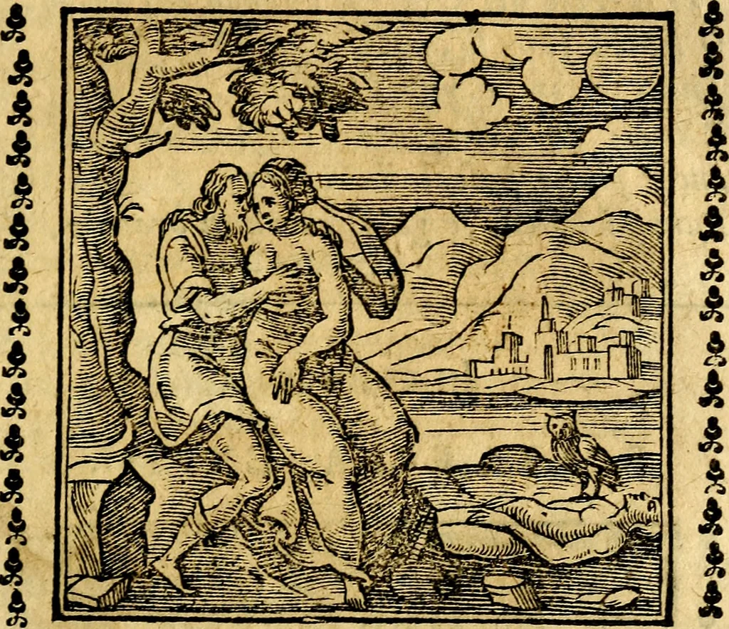 An illustration from Emblemi. Dal latino nel vulgare italiano ridotti, contenenti il fiore et la sostanza de' più scelti scrittori & delle più celebri discipline dell'vniuerso, ripieni di ottimi consigli & saluteuoli documenti, per l'vso ciuile et morale della vita humana, 1626, leaf 182