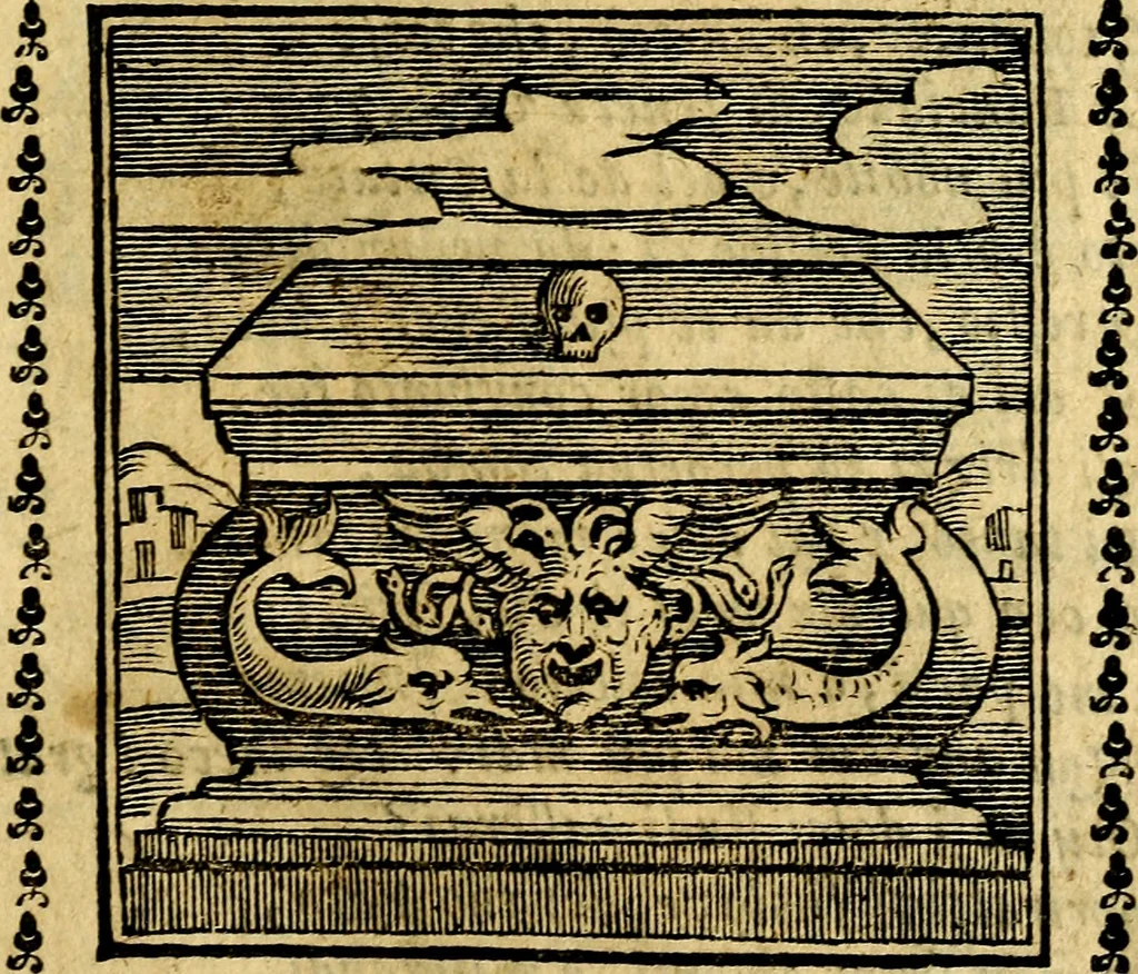 An illustration from Emblemi. Dal latino nel vulgare italiano ridotti, contenenti il fiore et la sostanza de' più scelti scrittori & delle più celebri discipline dell'vniuerso, ripieni di ottimi consigli & saluteuoli documenti, per l'vso ciuile et morale della vita humana, 1626, leaf 242