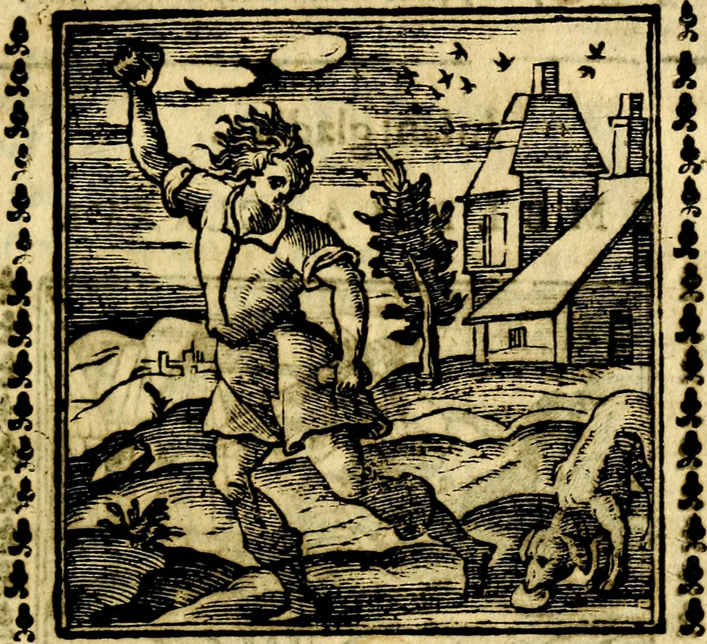 An illustration from Emblemi. Dal latino nel vulgare italiano ridotti, contenenti il fiore et la sostanza de' più scelti scrittori & delle più celebri discipline dell'vniuerso, ripieni di ottimi consigli & saluteuoli documenti, per l'vso ciuile et morale della vita humana, 1626, leaf 270