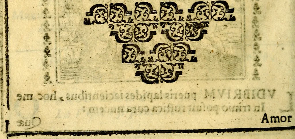 An illustration from Emblemi. Dal latino nel vulgare italiano ridotti, contenenti il fiore et la sostanza de' più scelti scrittori & delle più celebri discipline dell'vniuerso, ripieni di ottimi consigli & saluteuoli documenti, per l'vso ciuile et morale della vita humana, 1626, leaf 299