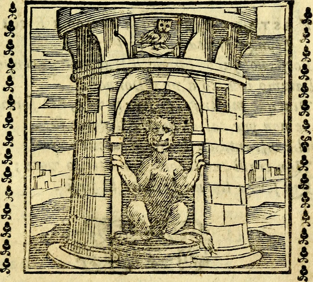 An illustration from Emblemi. Dal latino nel vulgare italiano ridotti, contenenti il fiore et la sostanza de' più scelti scrittori & delle più celebri discipline dell'vniuerso, ripieni di ottimi consigli & saluteuoli documenti, per l'vso ciuile et morale della vita humana, 1626, leaf 30