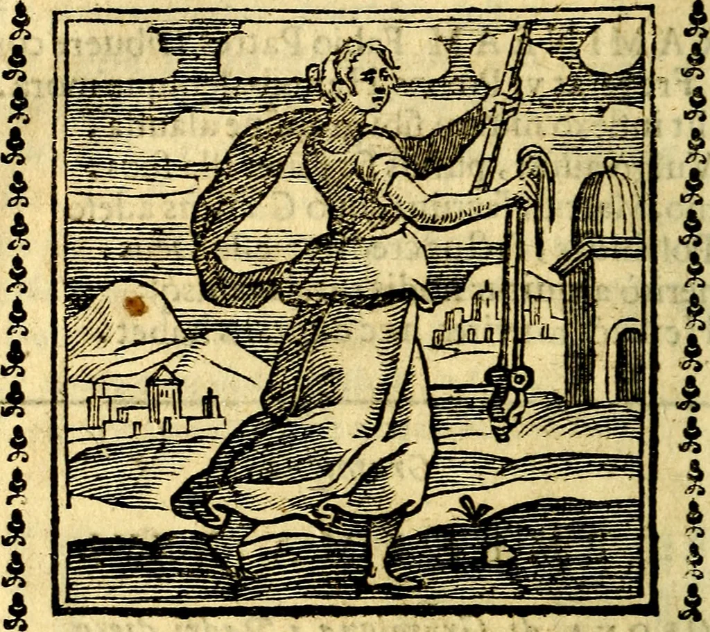 An illustration from Emblemi. Dal latino nel vulgare italiano ridotti, contenenti il fiore et la sostanza de' più scelti scrittori & delle più celebri discipline dell'vniuerso, ripieni di ottimi consigli & saluteuoli documenti, per l'vso ciuile et morale della vita humana, 1626, leaf 51