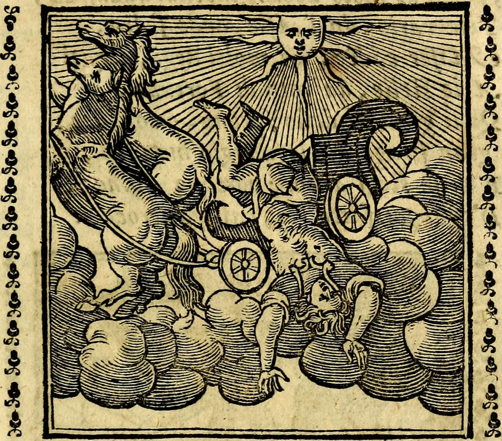 An illustration from Emblemi. Dal latino nel vulgare italiano ridotti, contenenti il fiore et la sostanza de' più scelti scrittori & delle più celebri discipline dell'vniuerso, ripieni di ottimi consigli & saluteuoli documenti, per l'vso ciuile et morale della vita humana, 1626, leaf 92