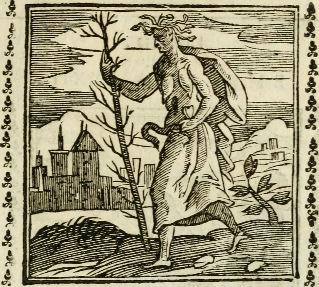 An illustration from Emblemi di Andrea Alciato, huomo chiarissimo, dal latino nel vulgare italiano ridotti, 1626, leaf 112
