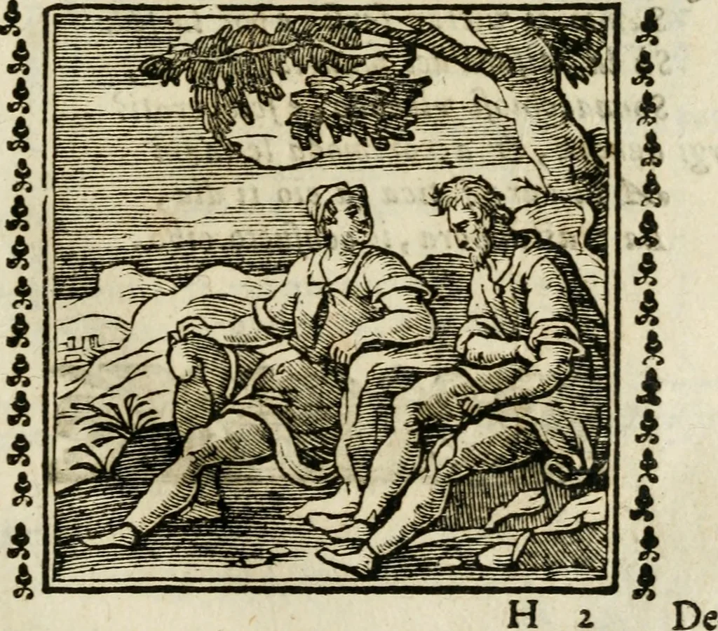 An illustration from Emblemi di Andrea Alciato, huomo chiarissimo, dal latino nel vulgare italiano ridotti, 1626, leaf 126