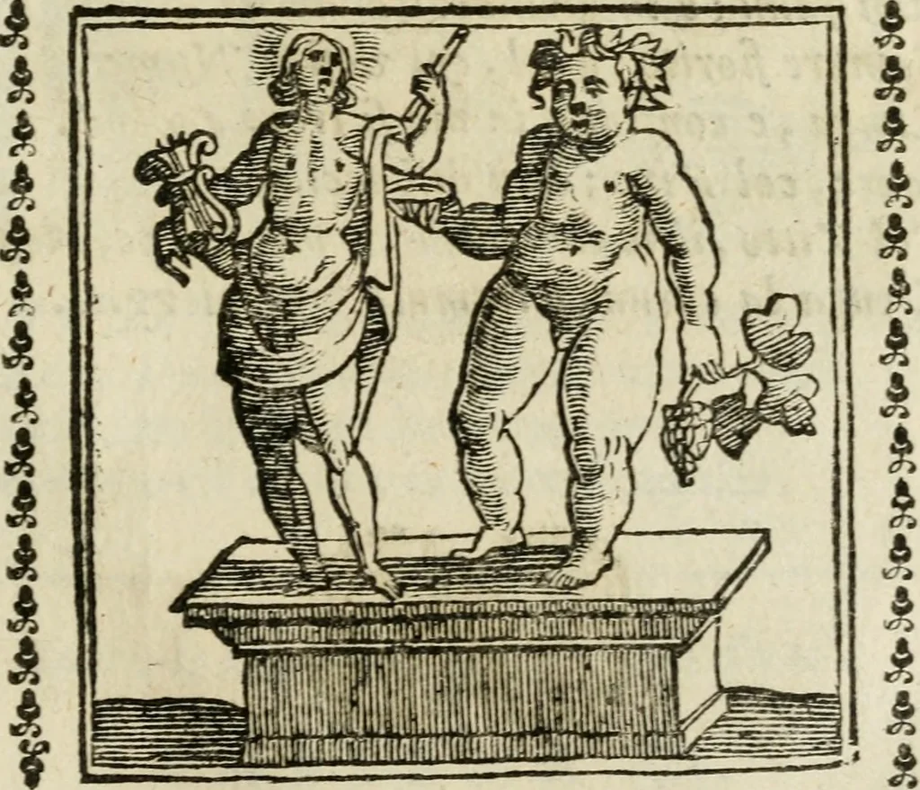 An illustration from Emblemi di Andrea Alciato, huomo chiarissimo, dal latino nel vulgare italiano ridotti, 1626, leaf 154