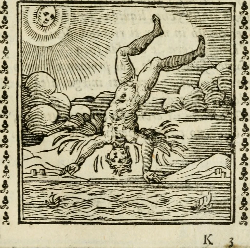 An illustration from Emblemi di Andrea Alciato, huomo chiarissimo, dal latino nel vulgare italiano ridotti, 1626, leaf 160