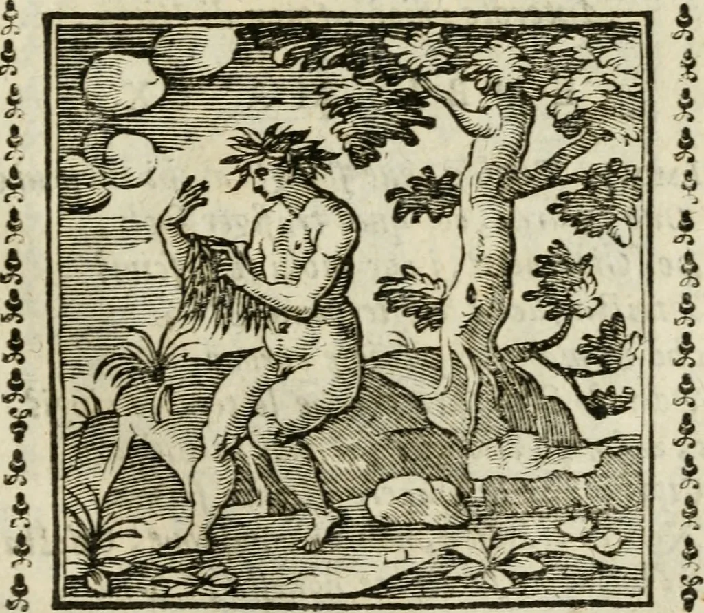 An illustration from Emblemi di Andrea Alciato, huomo chiarissimo, dal latino nel vulgare italiano ridotti, 1626, leaf 168