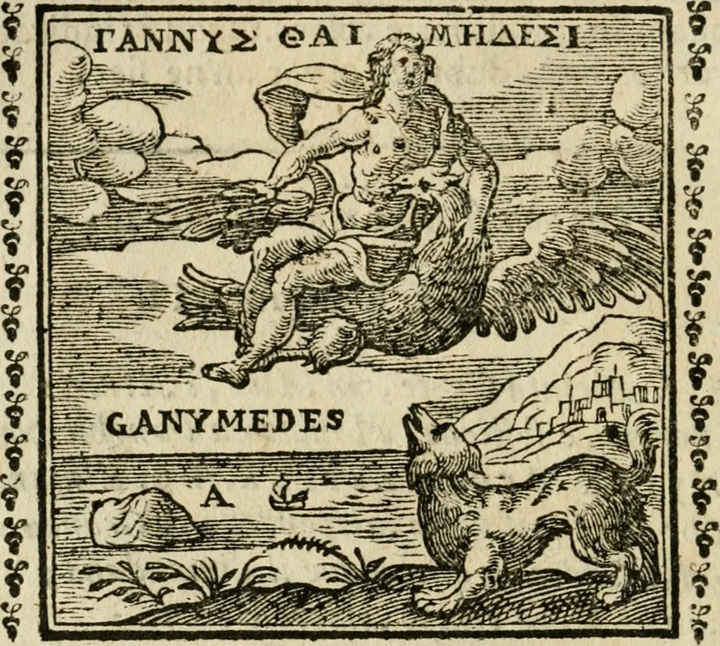 An illustration from Emblemi di Andrea Alciato, huomo chiarissimo, dal latino nel vulgare italiano ridotti, 1626, leaf 17