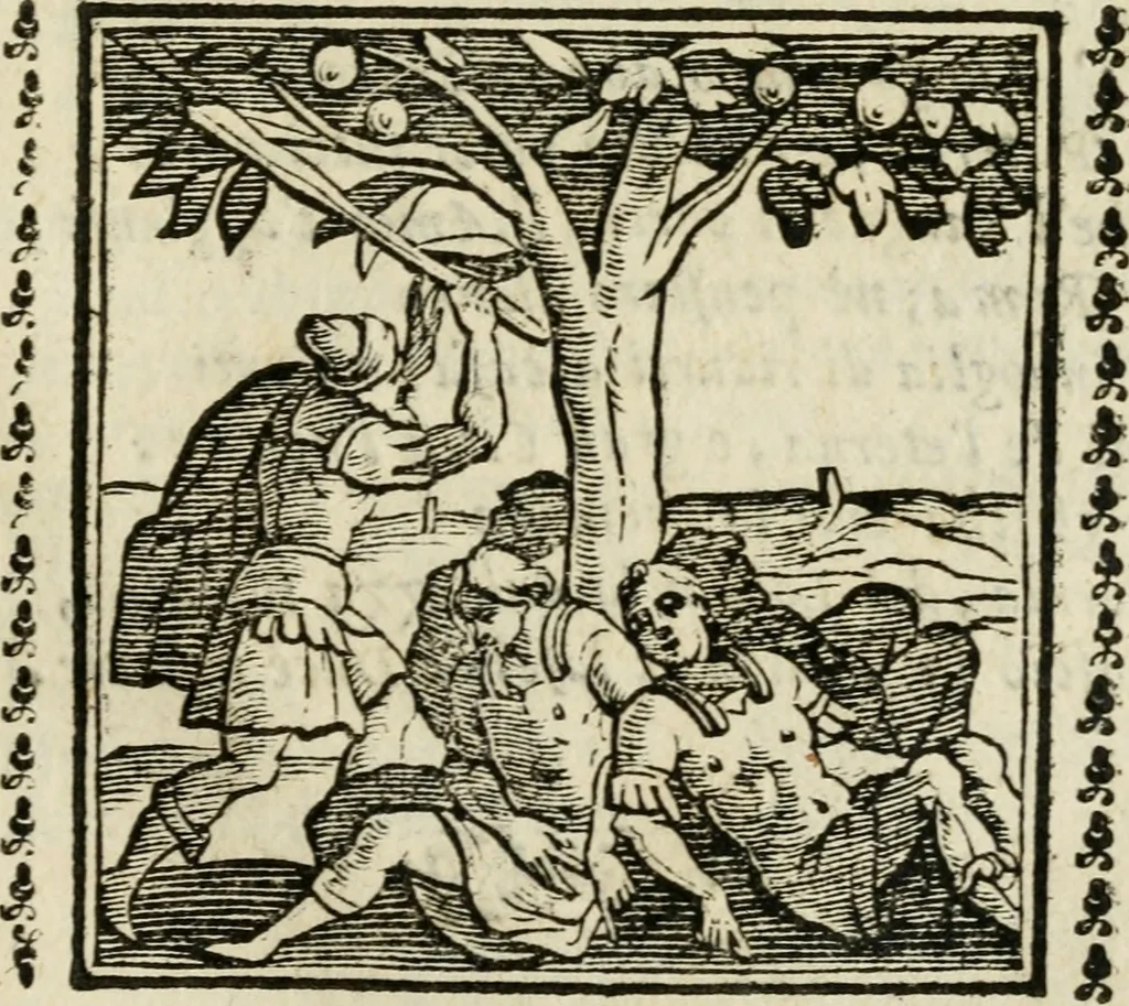 An illustration from Emblemi di Andrea Alciato, huomo chiarissimo, dal latino nel vulgare italiano ridotti, 1626, leaf 178