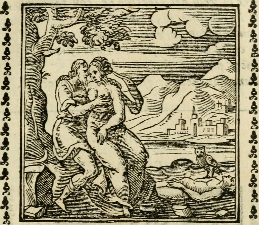 An illustration from Emblemi di Andrea Alciato, huomo chiarissimo, dal latino nel vulgare italiano ridotti, 1626, leaf 182