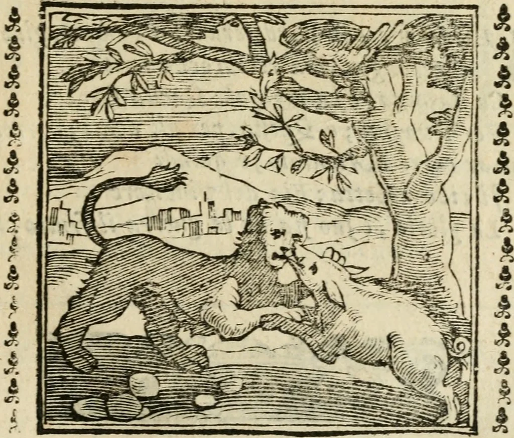 An illustration from Emblemi di Andrea Alciato, huomo chiarissimo, dal latino nel vulgare italiano ridotti, 1626, leaf 196