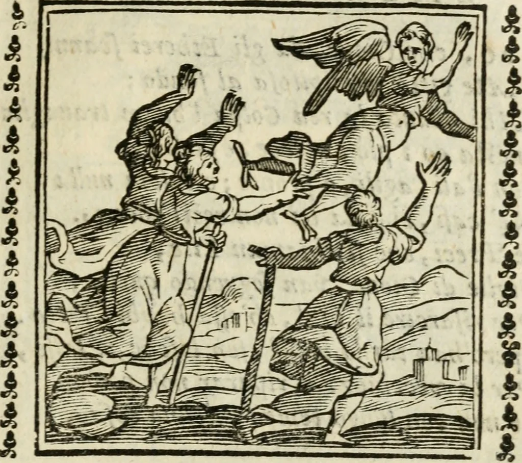 An illustration from Emblemi di Andrea Alciato, huomo chiarissimo, dal latino nel vulgare italiano ridotti, 1626, leaf 204