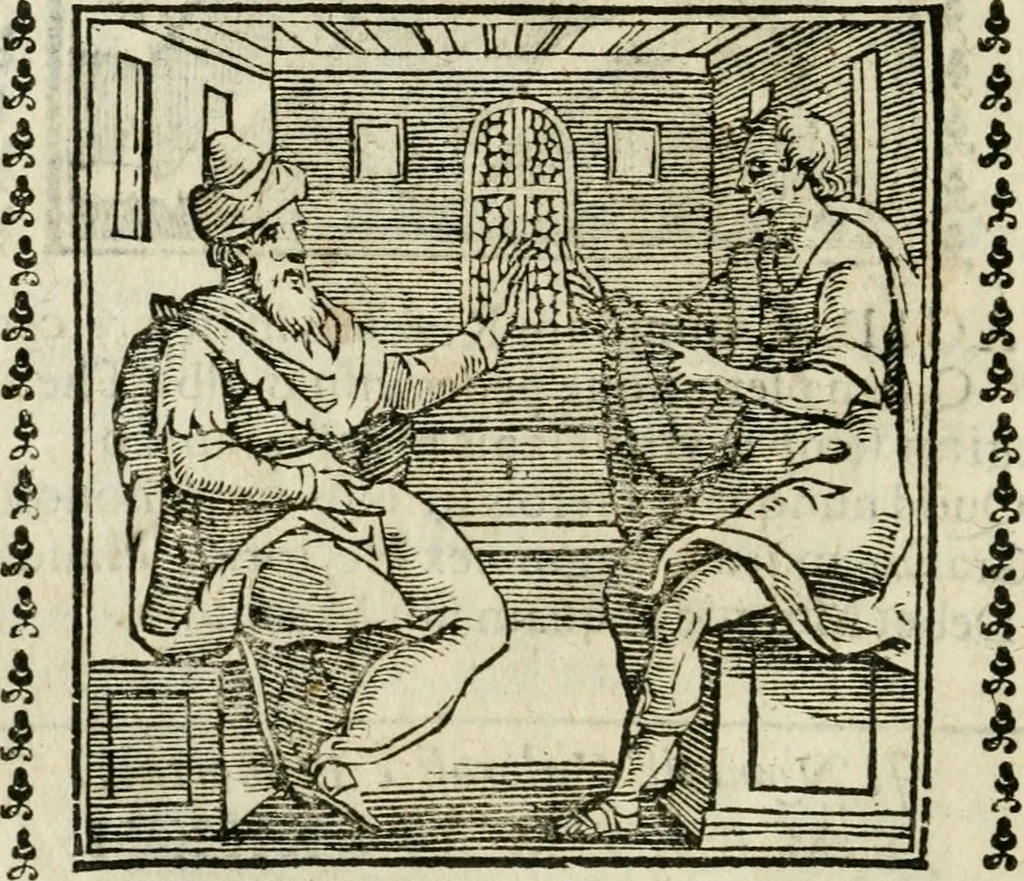 An illustration from Emblemi di Andrea Alciato, huomo chiarissimo, dal latino nel vulgare italiano ridotti, 1626, leaf 213