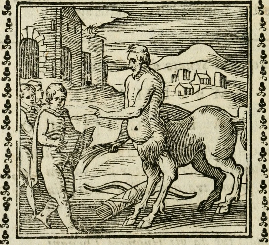 An illustration from Emblemi di Andrea Alciato, huomo chiarissimo, dal latino nel vulgare italiano ridotti, 1626, leaf 227