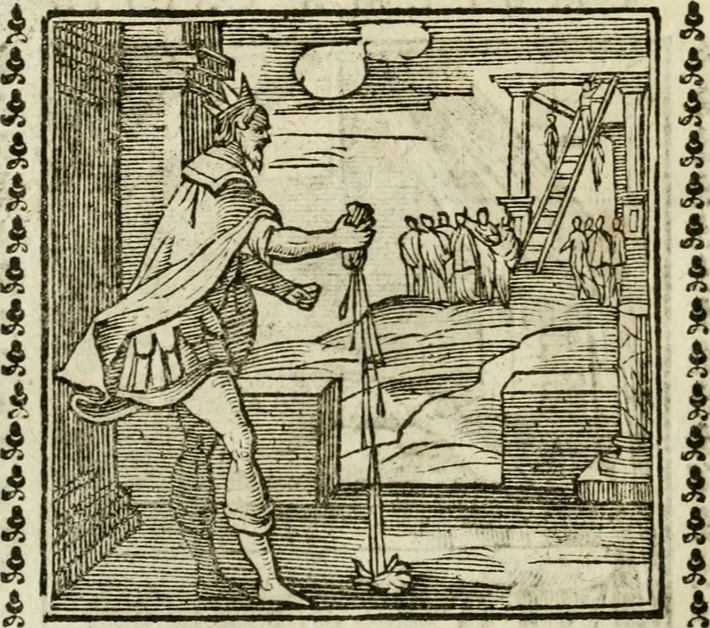 An illustration from Emblemi di Andrea Alciato, huomo chiarissimo, dal latino nel vulgare italiano ridotti, 1626, leaf 229