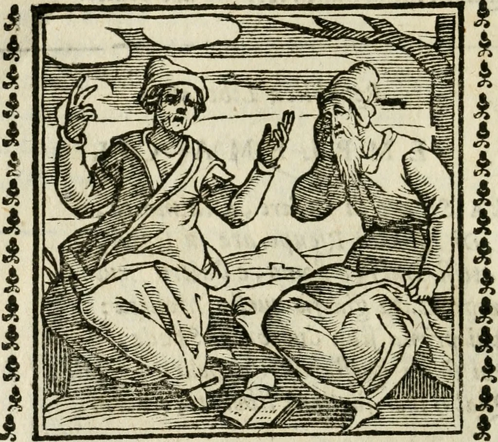 An illustration from Emblemi di Andrea Alciato, huomo chiarissimo, dal latino nel vulgare italiano ridotti, 1626, leaf 235