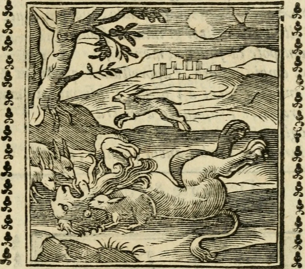 An illustration from Emblemi di Andrea Alciato, huomo chiarissimo, dal latino nel vulgare italiano ridotti, 1626, leaf 238