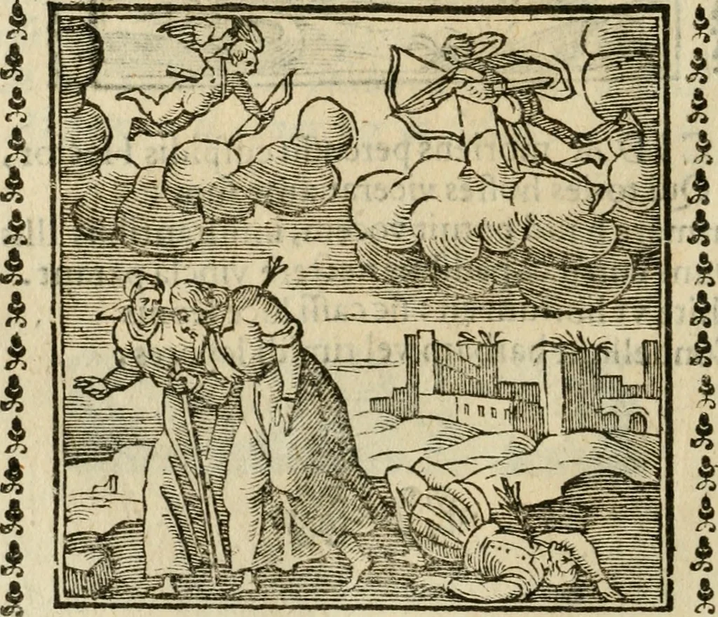 An illustration from Emblemi di Andrea Alciato, huomo chiarissimo, dal latino nel vulgare italiano ridotti, 1626, leaf 239